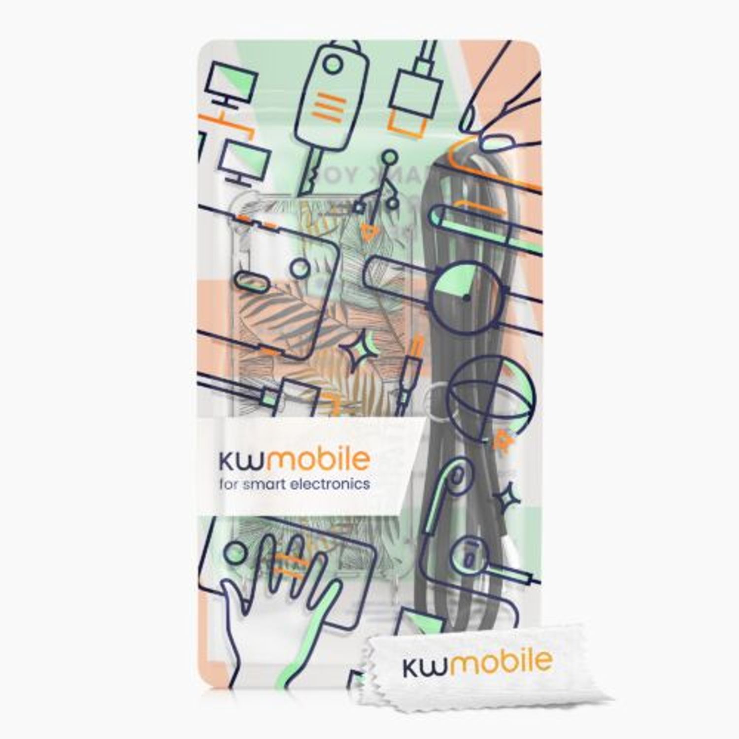 Husa Kwmobile pentru Samsung Galaxy A21s, Silicon, Multicolor, 53274.03 fotografia produsului View 7 L