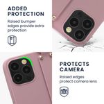 Husa Kwmobile pentru Apple iPhone 12 Pro Max, Silicon, Roz, 55103.193 fotografia produsului View 6 S