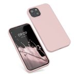 Husa Kwmobile pentru Apple iPhone 13, Silicon, Roz, 55878.236 fotografia produsului