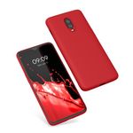 Husa Kwmobile pentru OnePlus 6T, Silicon, Rosu, 55347.09 fotografia produsului