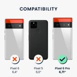Husa pentru Google Pixel 6 Pro, Silicon, Violet, 55866.187, Kwmobile fotografia produsului View 6 S