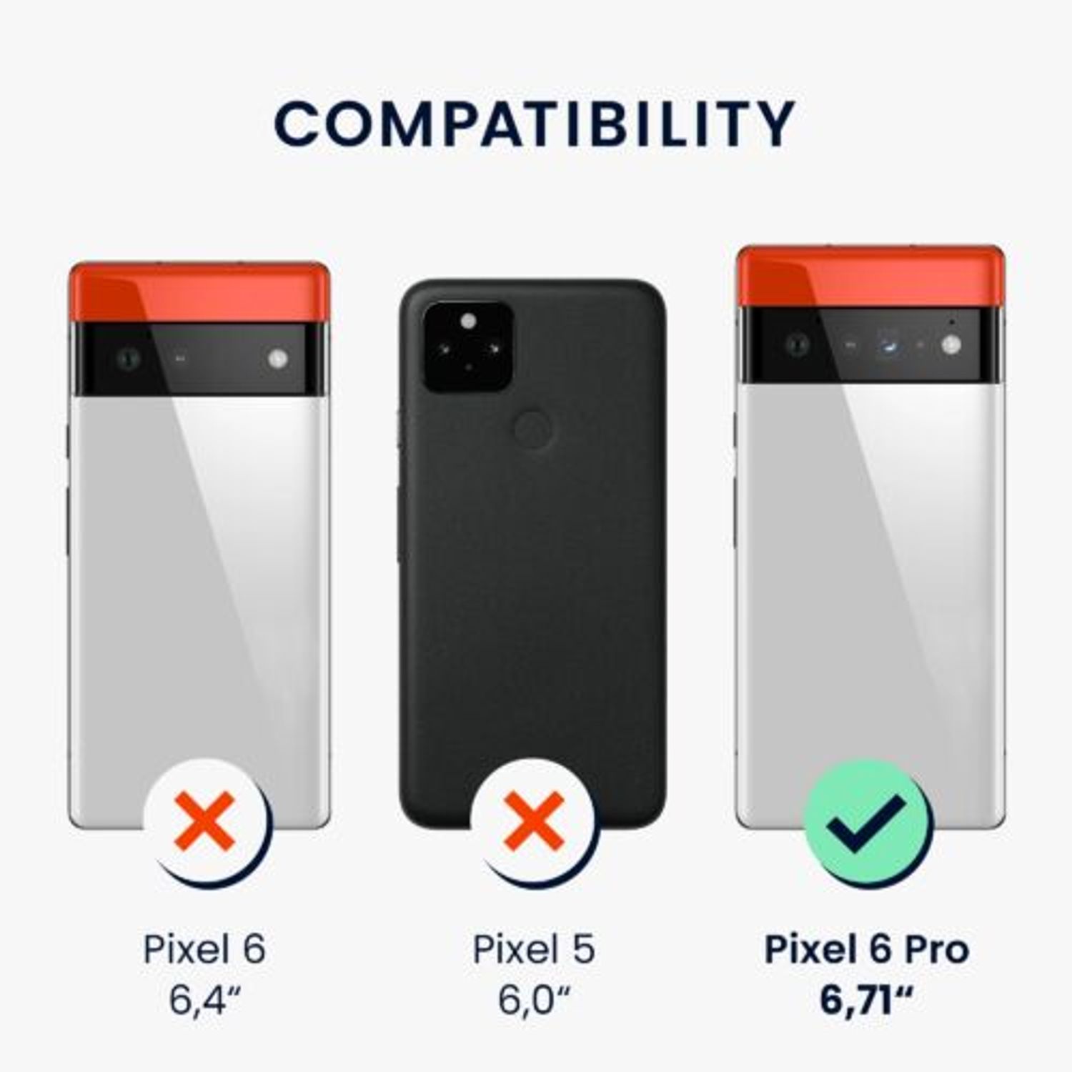 Husa pentru Google Pixel 6 Pro, Silicon, Violet, 55866.187, Kwmobile fotografia produsului View 6 L