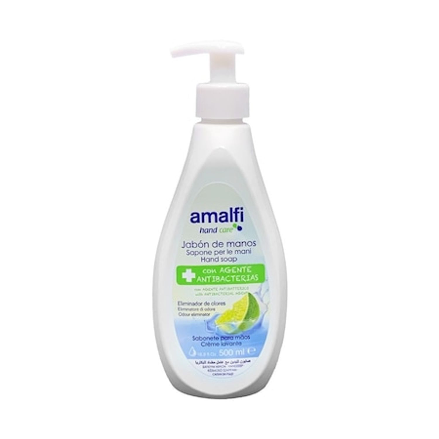 Sapun lichid antibacterian 500ml Amalfi fotografia produsului