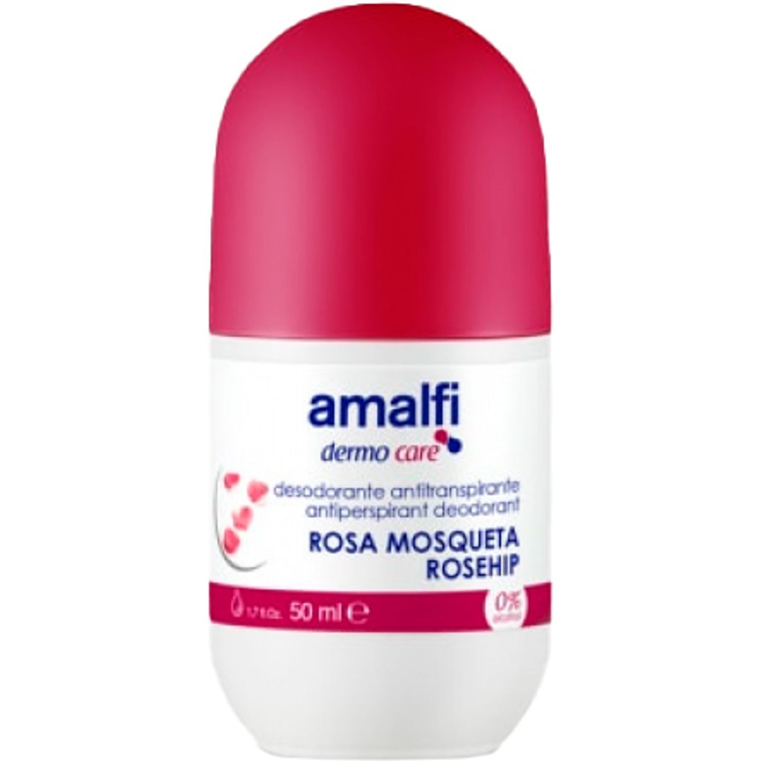 Deo roll-on Trandafir Salbatic 50ml Amalfi fotografia produsului