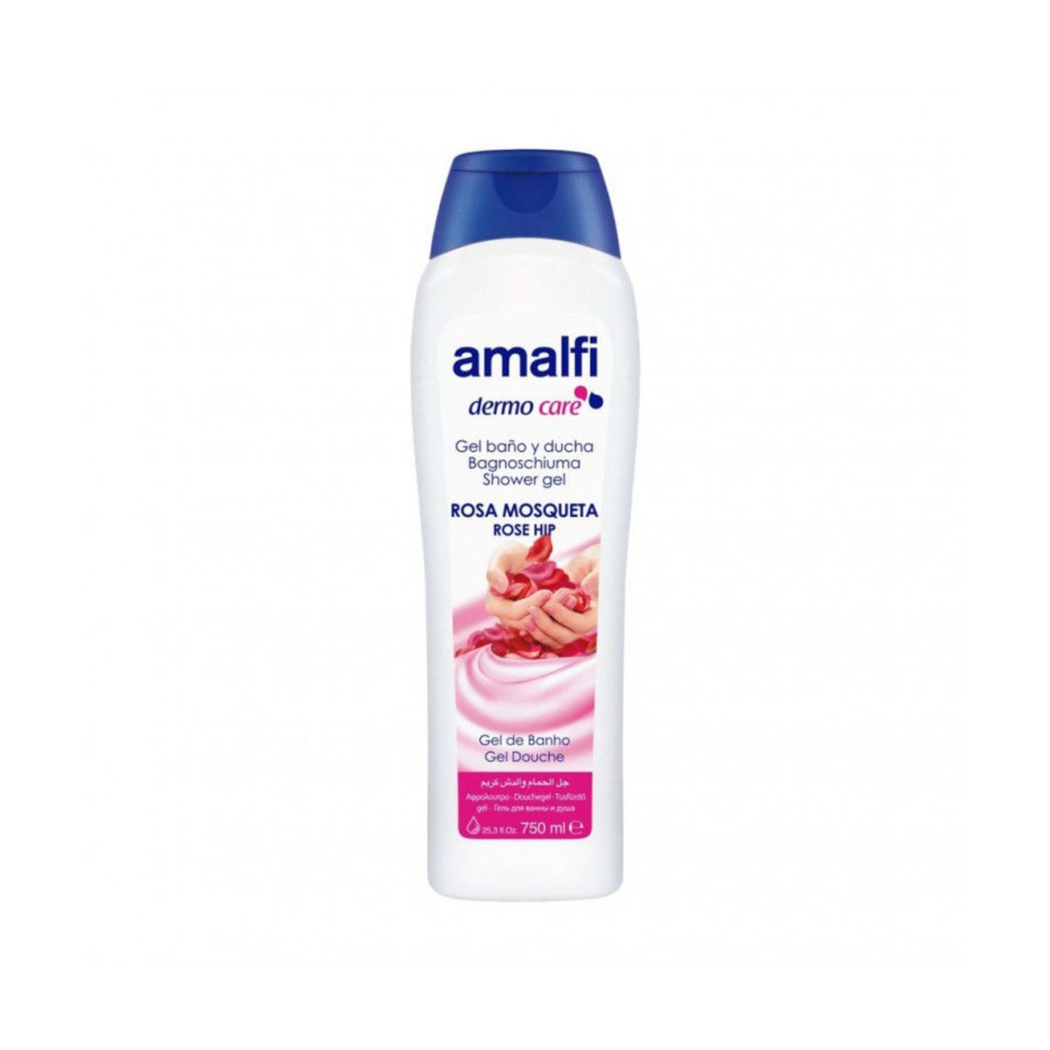Gel de dus Trandafir Salbatic, 1250 ml, Amalfi fotografia produsului