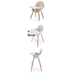 Scaun masa bebe 2-in-1, multifunctional, 6- 36luni, SMHA003 bej, Primii Pasi fotografia produsului View 3 S