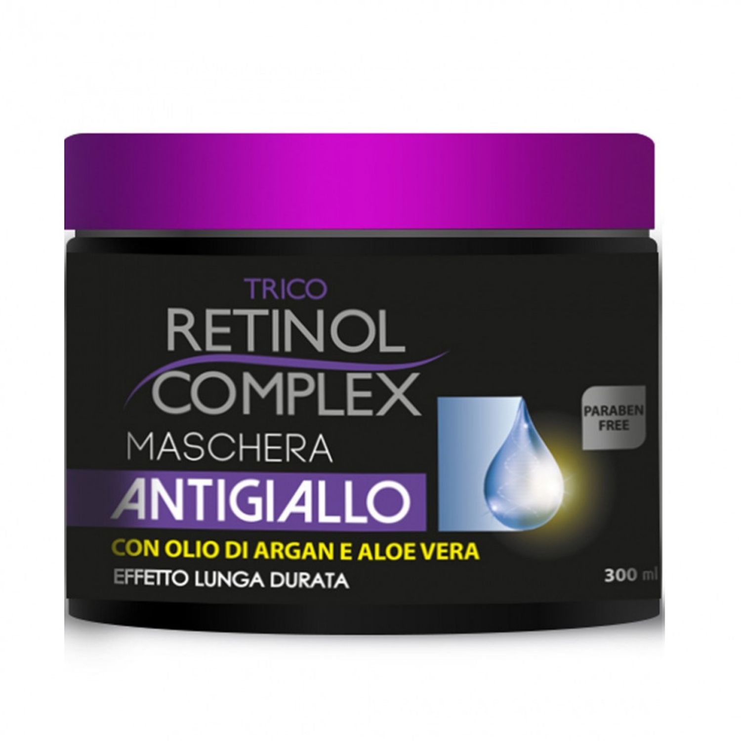 Masca de par Retinol Complex AntiGalben pentru par blond, 300ml fotografia produsului