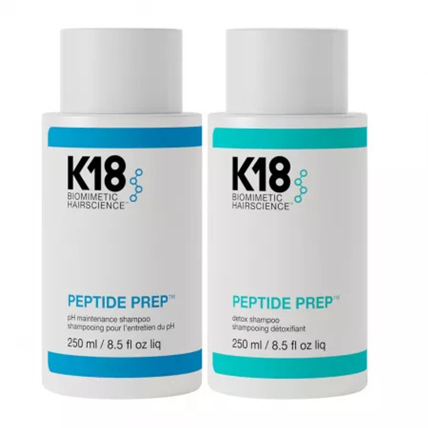 Sampon pentru intretinere K18 Peptide Prep Ph Maintenance, 2 x 250 ml fotografia produsului