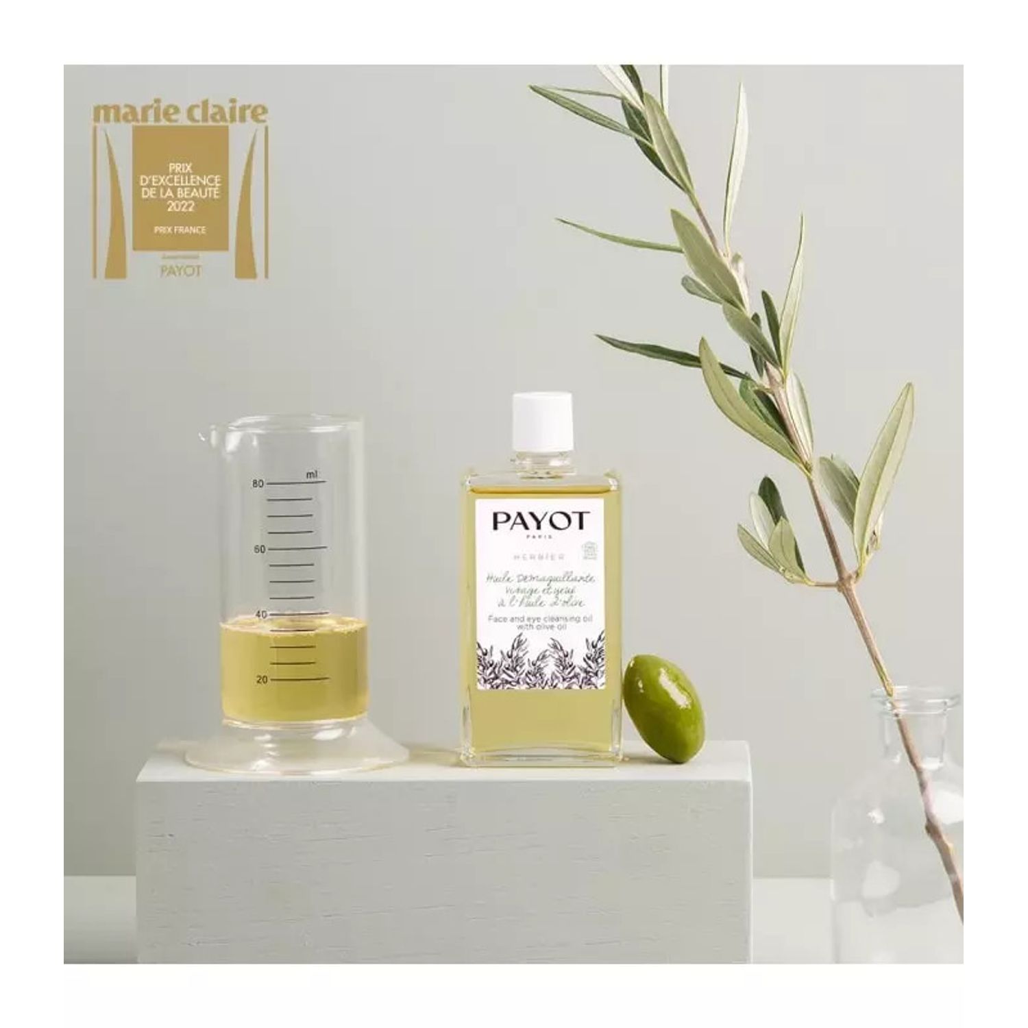 Ulei demachiant pentru fata si ochi cu ulei de masline, Payot Herbier Organic Cleansing Oil 95 Ml, 95 ml fotografia produsului View 3 L