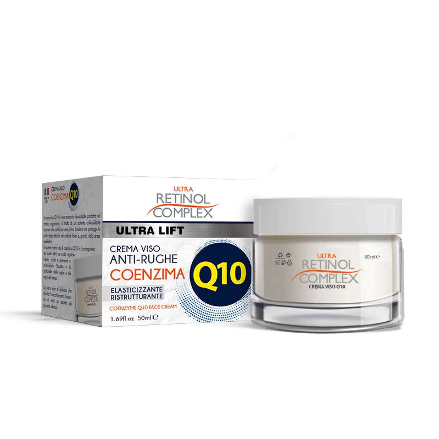Crema de fata Retinol Complex Coenzima Q10, 50ml fotografia produsului
