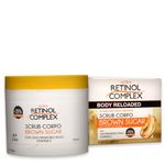 Scrub de corp cu Zahar Brun Retinol Complex, 250ml fotografia produsului