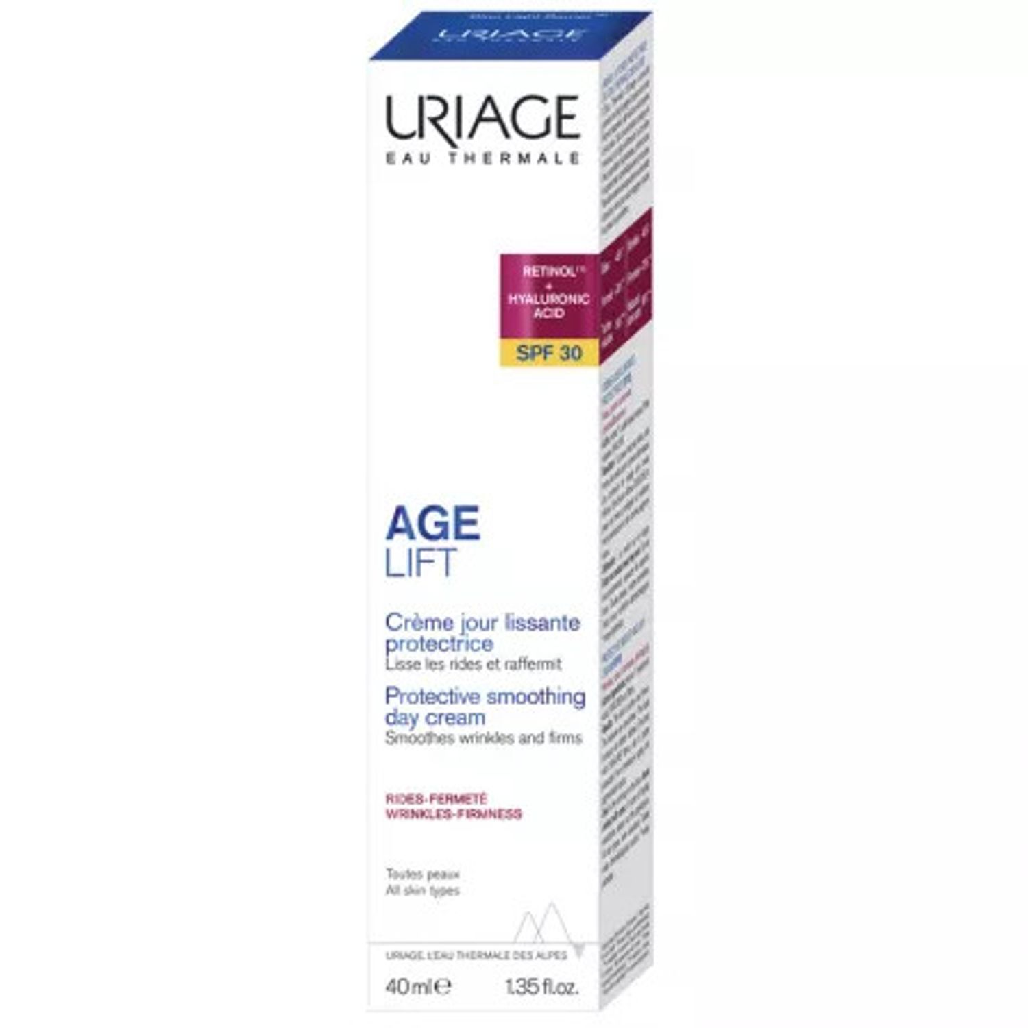 Crema de zi pentru lifting si fermitate Uriage Age Lift, SPF 30, 40 ml fotografia produsului