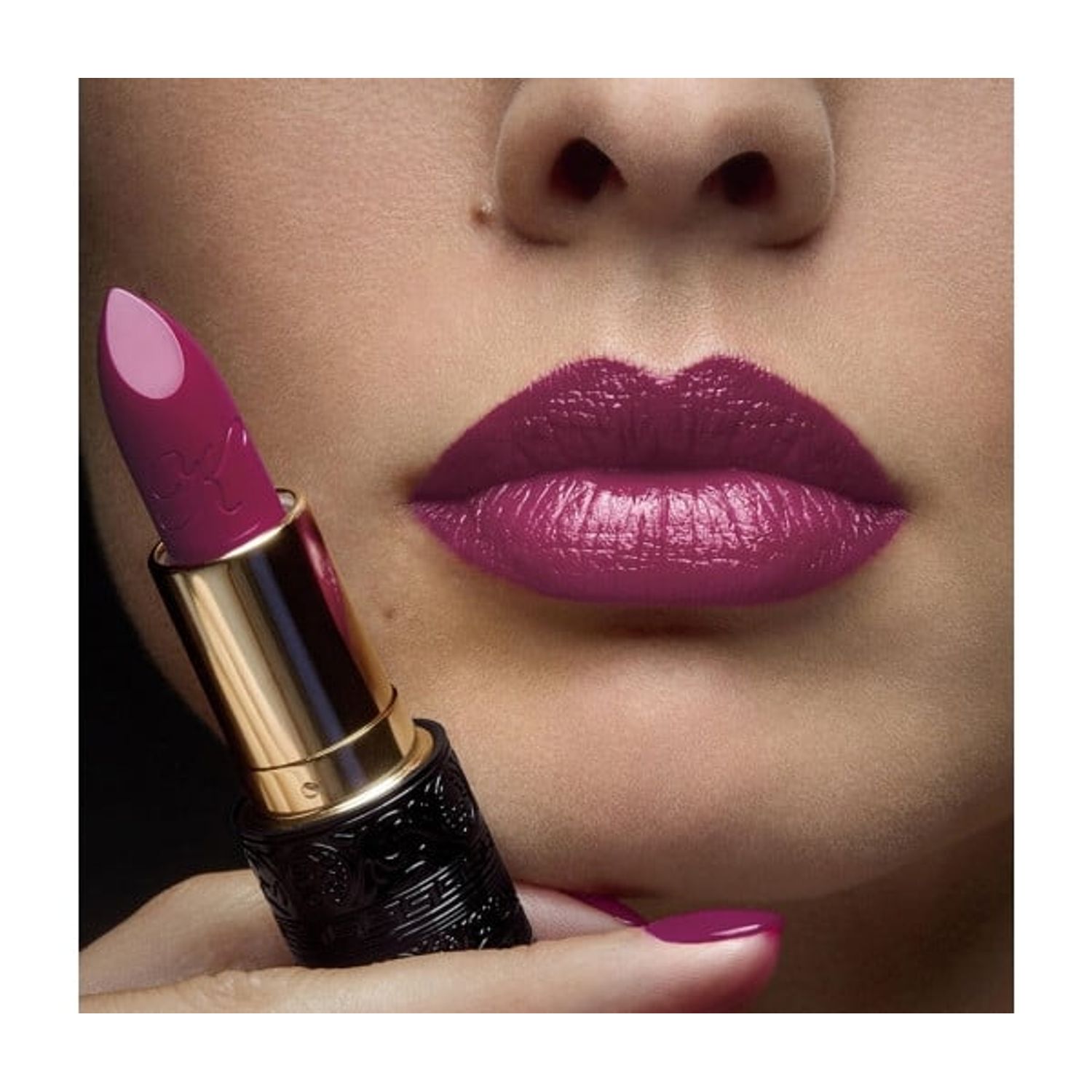 Ruj de buze By Kilian Paris Le Rouge Parfum Lipstick Satin , 155 Crystal Rose, 3,5 g fotografia produsului View 2 L