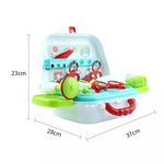 Set de joaca Little Doctor cu accesorii, 15 piese fotografia produsului View 4 S