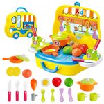 Set de joaca, Bucatarie tip ghiozdan, 15 accesorii fotografia produsului View 3 S