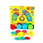 Set plastilina pentru modelat, cu accesorii tip stampila fotografia produsului