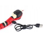 Jucarie interactiva - Sarpele 3D, 40 cm, rosu/negru fotografia produsului