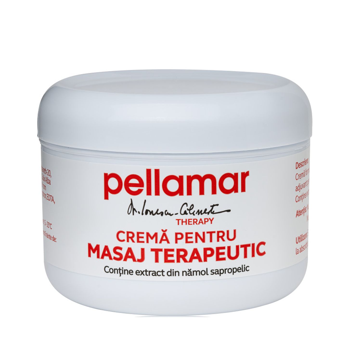 Crema pentru masaj terapeutic Pellamar Therapy, 500 ml fotografia produsului