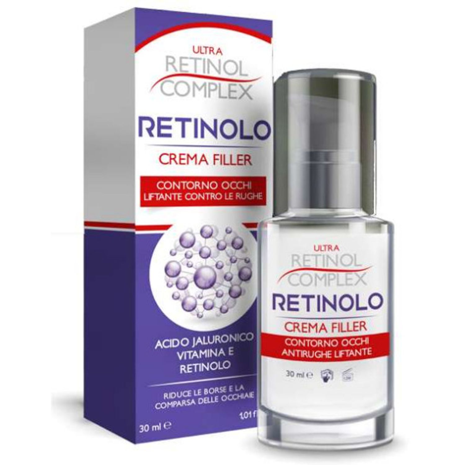 Crema contur ochi Filler Retinol Complex 30ml fotografia produsului