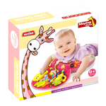 Perna pentru bebelusi cu centru de activitati, roz, 38 cm fotografia produsului