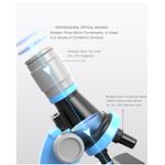 Microscop pentru copii STEM, 15 x 10 x 23 cm, albastru fotografia produsului View 2 S