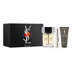 Set Cadou Yves Saint Laurent L'homme, 100 ml Apa de Toaleta + 10 ml Apa de Toaleta + 50 ml After Shave Balsam fotografia produsului
