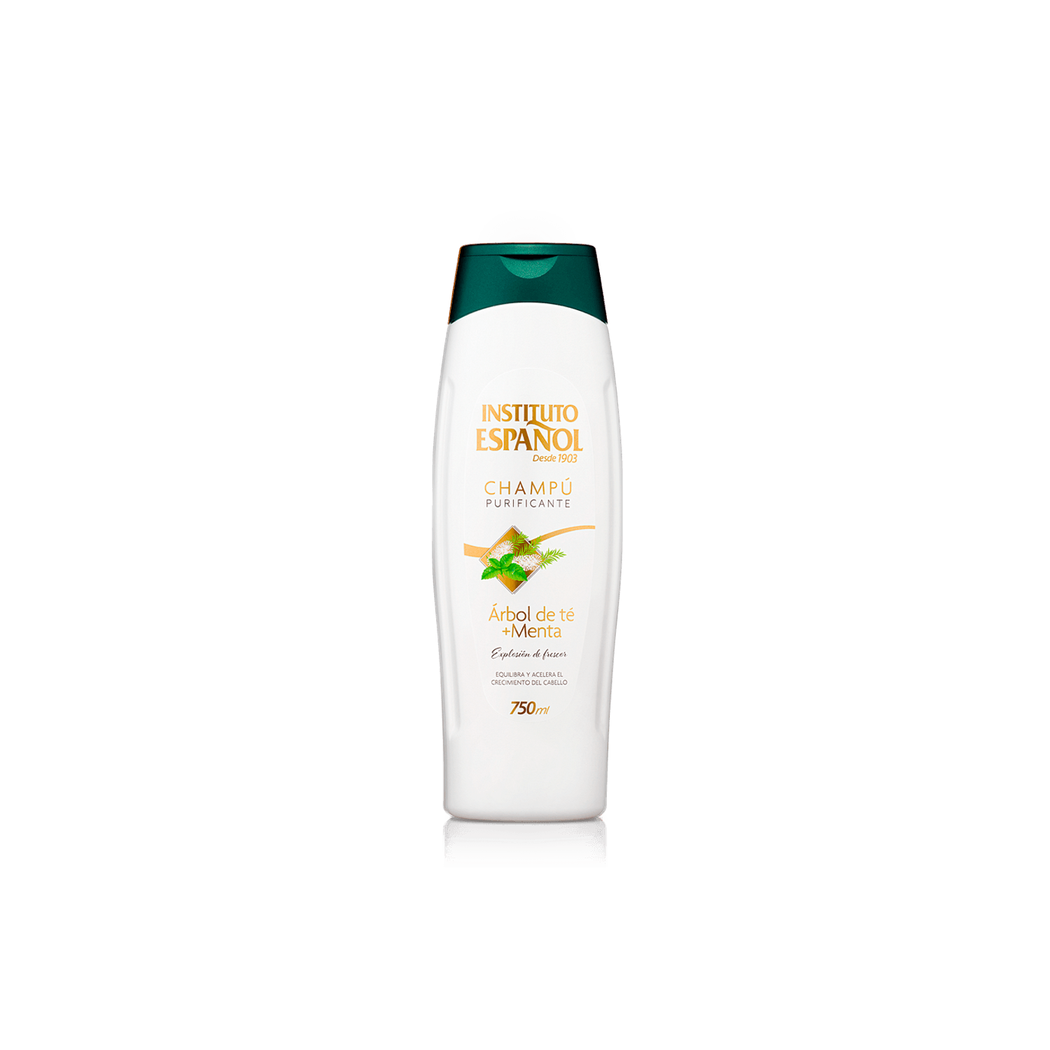 Sampon purifiant cu ceai verde si menta 750 ml fotografia produsului