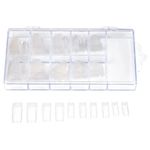 Set 100 bucati Unghii False tips fotografia produsului