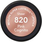 Ruj Revlon Super Lustrous Lipstick, 820 Pink Cognito, 4.2 g fotografia produsului View 2 S
