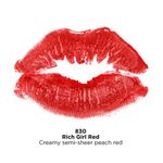 Ruj Revlon Super Lustrous Lipstick, 830 Rich Girl Red, 4.2 g fotografia produsului View 2 S