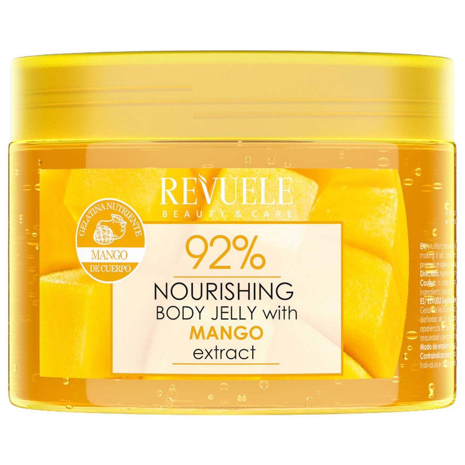 Jeleu pentru corp cu extract de Mango Revuele 92% Moisturizing, 400 ml fotografia produsului