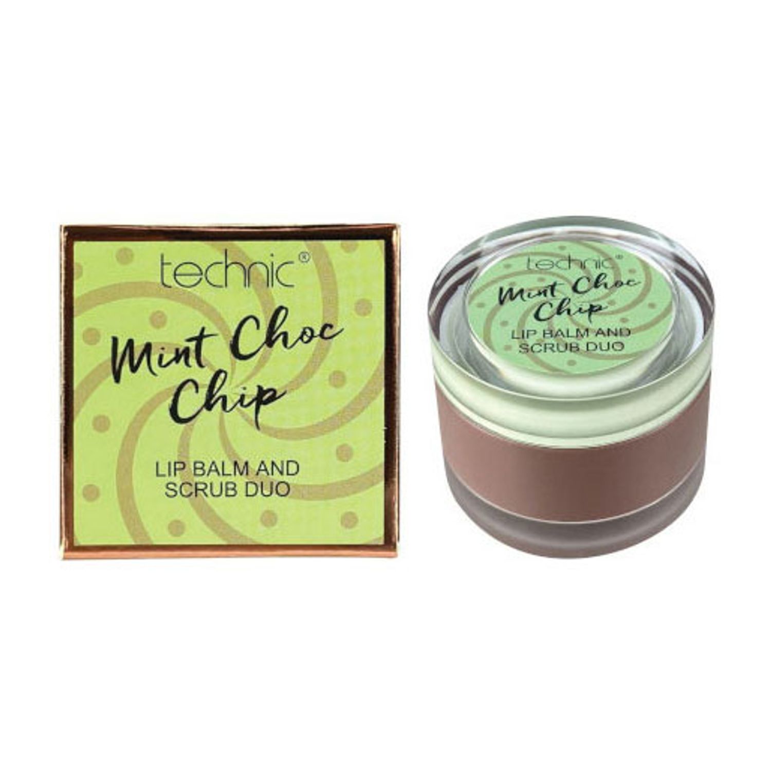 Balsam si scrub de buze Technic Duo, Menta si Ciocolata fotografia produsului View 2 L