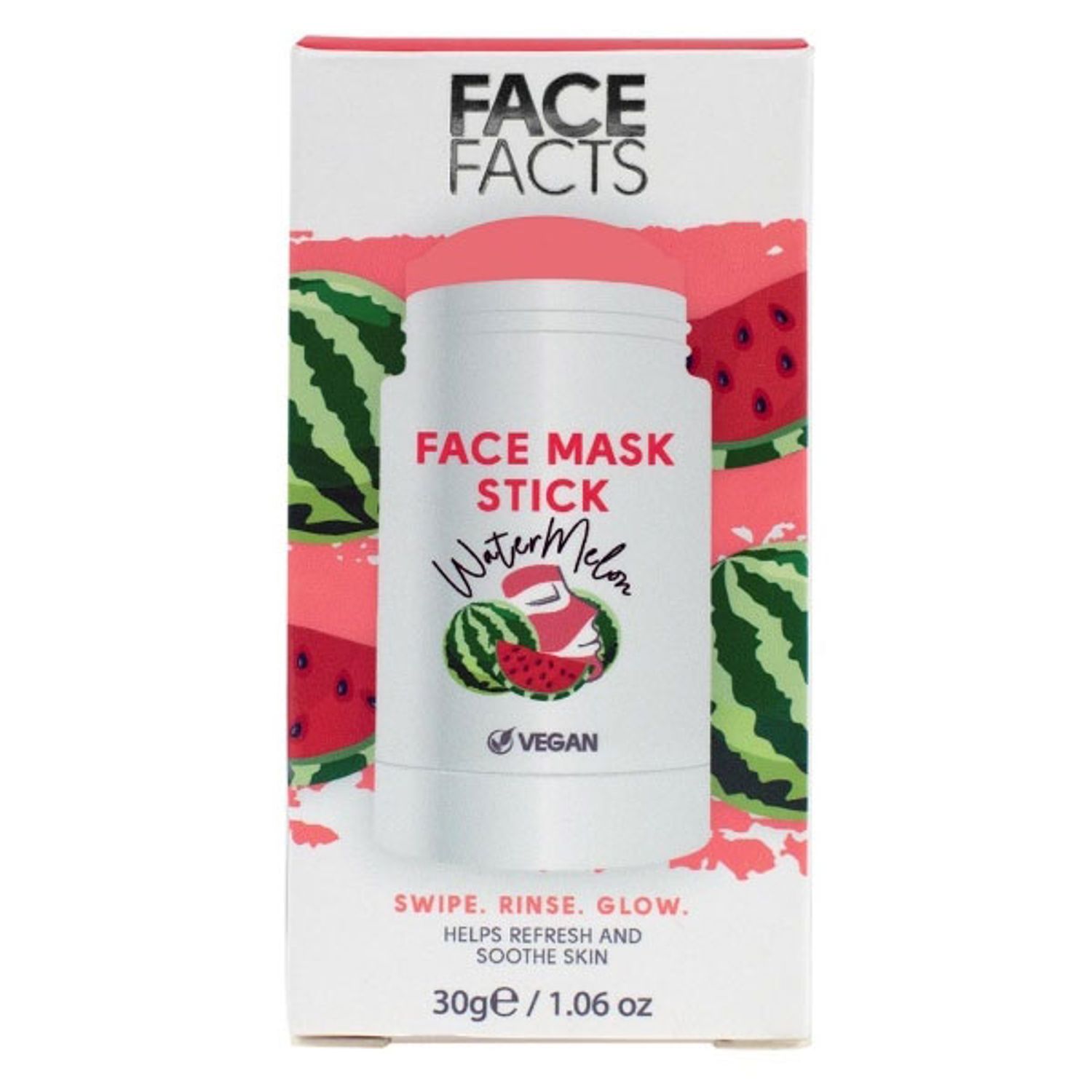 Masca Stick pentru Ten cu Pepene si Vitamine, hranitoare, impotriva Excesului de Sebum, FACE FACTS, 30 g fotografia produsului