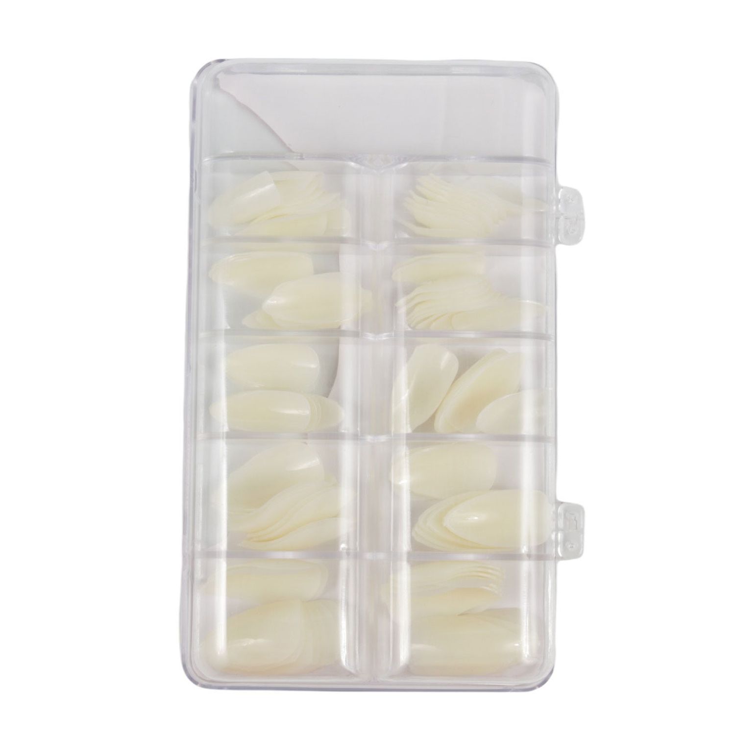 Set 100 bucati Unghii False tips, Forma Stiletto fotografia produsului View 2 L