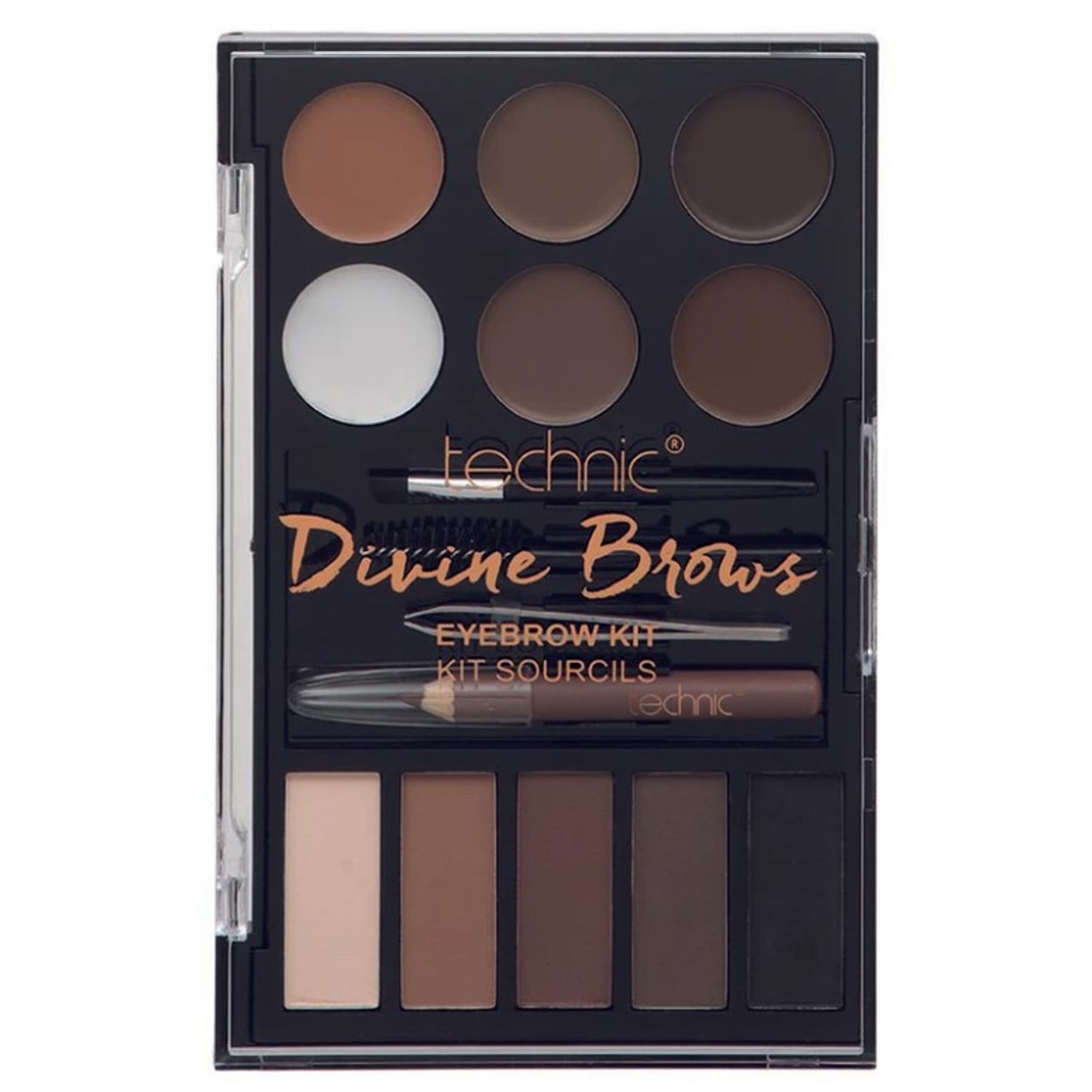 Kit complet pentru sprancene Technic Divine Brows fotografia produsului View 2 L