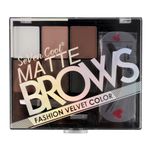 Kit complet pentru definirea sprancenelor Nova Kiss Matte Brows, 01 fotografia produsului View 2 S