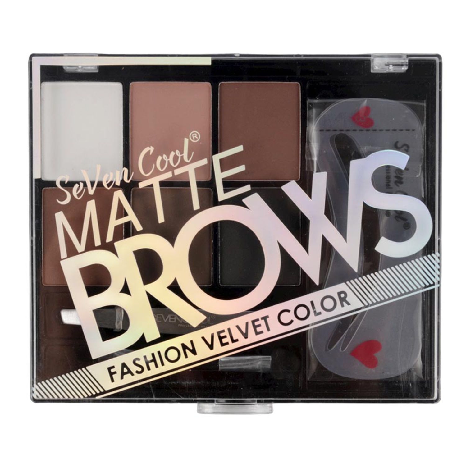 Kit complet pentru definirea sprancenelor Nova Kiss Matte Brows, 01 fotografia produsului View 2 L