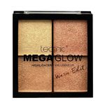 Paleta iluminatoare Technic Mega Glow Warm Edit, 10 g fotografia produsului