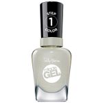Lac de unghii Sally Hansen Miracle Gel, gel de unghii fara utilizarea UV sau lampa LED, 792 Once Upon a Pearl, 14.7 ml fotografia produsului