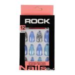 Set 12 Unghii False ROCK cu adeziv inclus, Animal Print fotografia produsului
