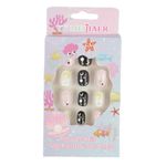 Set 12 Unghii False pentru Copii, 20 Stelute Cazatoare fotografia produsului