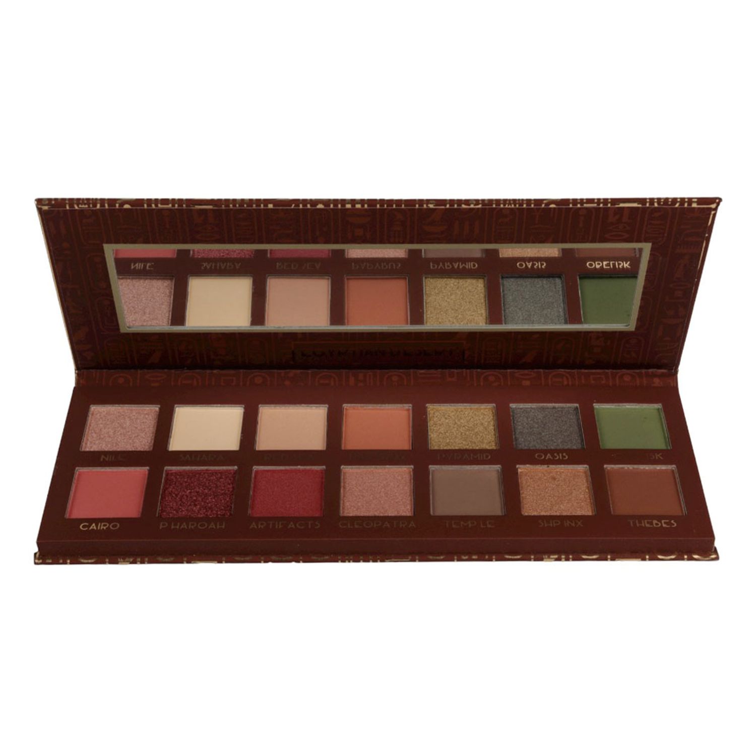 Paleta Profesionala cu 14 farduri nude Nova Kiss Egyptian Desert, 35.8 g fotografia produsului View 2 L