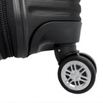 Set 3 trolere, Quasar & Co.&reg;, Model Compatible Air, ABS, negru, Mic/Mediu/Mare fotografia produsului View 11 S