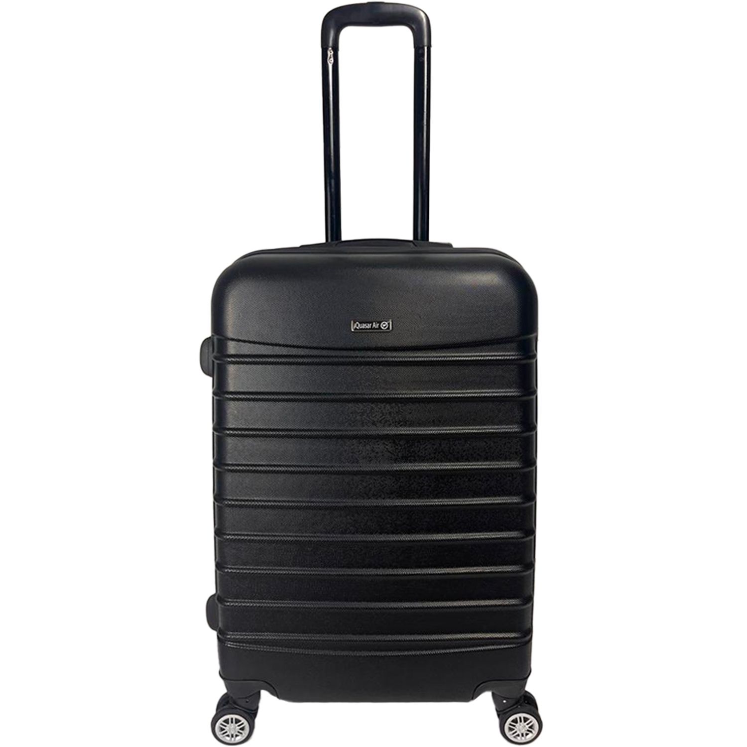 Set 2 trolere, Quasar & Co.&reg;, Model Compatible Air, ABS, negru, Mic/Mediu fotografia produsului View 6 L
