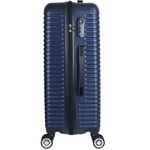 Set 3 trolere, Quasar & Co.&reg;, Model Air Circle, ABS, bleumarin, Mic/Mediu/Mare fotografia produsului View 7 S