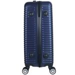 Set 3 trolere, Quasar & Co.&reg;, Model Air Circle, ABS, bleumarin, Mic/Mediu/Mare fotografia produsului View 8 S