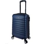 Set 3 trolere, Quasar & Co.&reg;, Model Compatible Air, ABS, bleumarin, Mic/Mediu/Mare fotografia produsului View 4 S