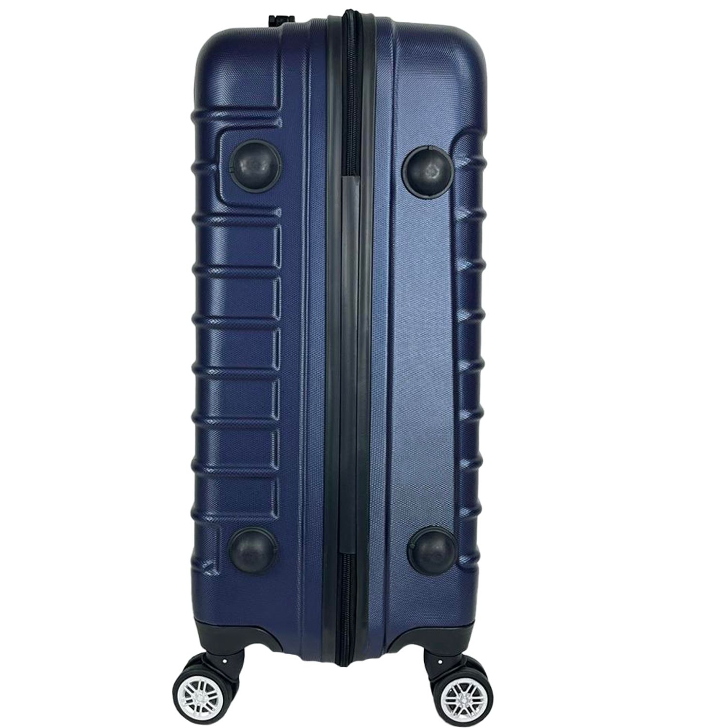 Set 3 trolere, Quasar & Co.&reg;, Model Compatible Air, ABS, bleumarin, Mic/Mediu/Mare fotografia produsului View 8 L