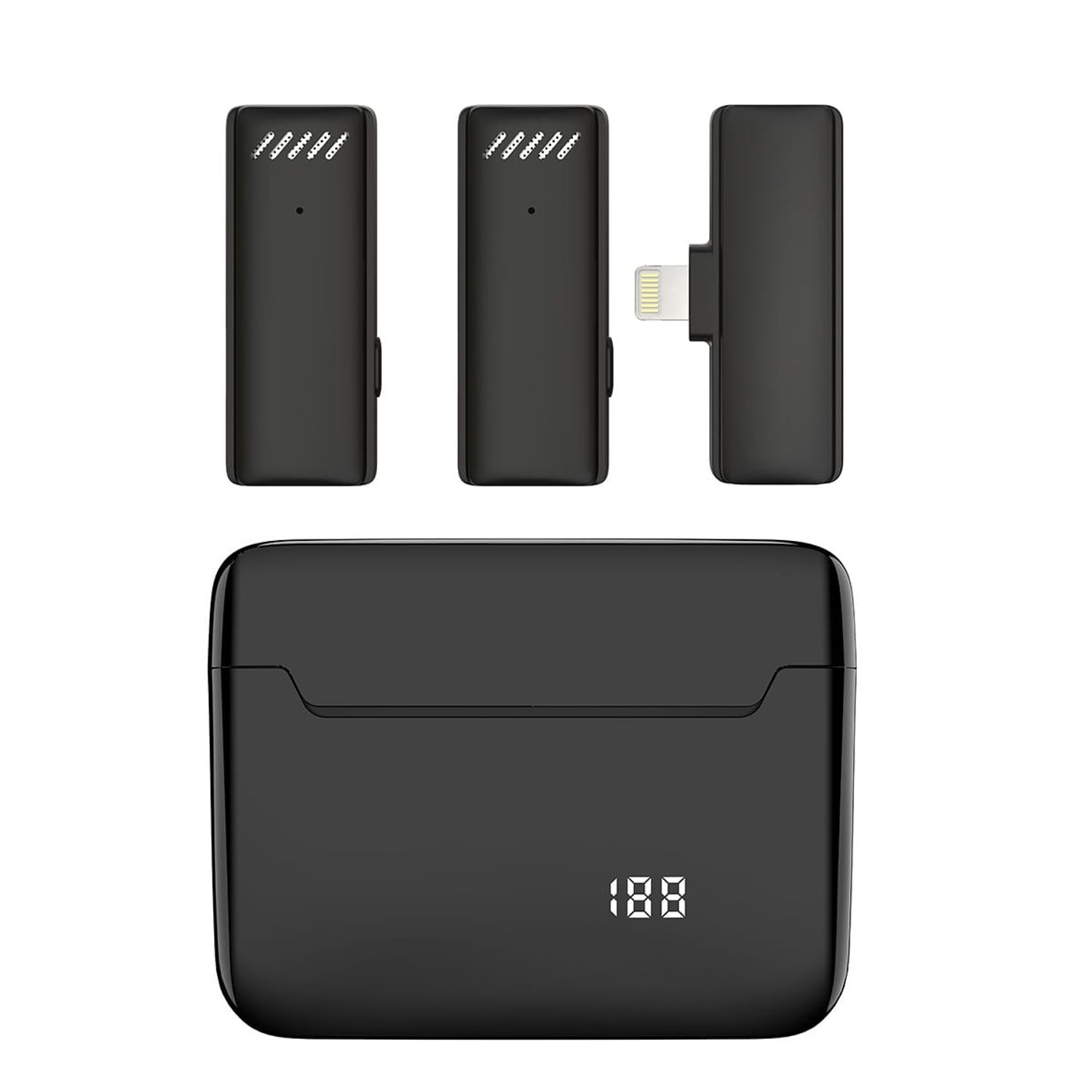Set 2 microfoane profesionale lavaliera, Qyntech&reg;, GE-33 fotografia produsului
