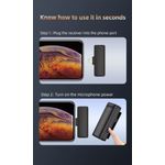 Set 2 microfoane profesionale lavaliera, Qyntech&reg;, GE-33 fotografia produsului View 5 S